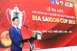 Vòng chung kết giải bóng đá 7 người vô địch toàn quốc diễn ra từ 16-18/9. (Ảnh: Vietnam+) 