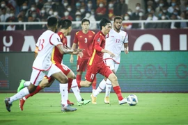 Đội tuyển Việt Nam hướng đến mục tiêu vô địch AFF Cup 2022. (Ảnh: PV/Vietnam+) 