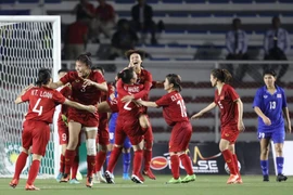 Vận động viên nữ là đầu tàu của thể thao Việt Nam ở SEA Games. (Ảnh: PV/Vietnam+)