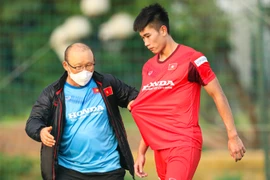 HLV Park Hang-seo sẽ giao nhiệm vụ dẫn dắt U23 Việt Nam tại giải đấu giao hữu U23 Dubai Cup cho một trợ lý. (Ảnh: PV/Vietnam+)