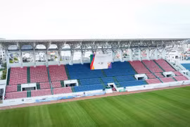 Cận cảnh sân nhà Cẩm Phả của đội tuyển nữ Việt Nam tại SEA Games 31