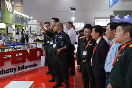 Việt Nam tham dự Diễn đàn và Triển lãm Quốc phòng Indonesia 2022