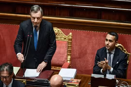 Italy: Chính phủ liên minh của Thủ tướng Draghi có nguy cơ tan rã