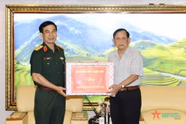 Đại tướng Phan Văn Giang thăm, tặng quà Hội Cựu chiến binh Việt Nam