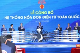 [Photo] Thủ tướng dự Lễ công bố Hệ thống hoá đơn điện tử toàn quốc