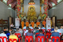 Kiều bào tại Thái Lan tưởng niệm 64 liệt sỹ hy sinh tại đảo Gạc Ma