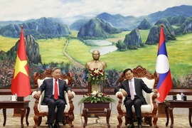 Lãnh đạo Lào đánh giá cao kết quả hợp tác giữa Bộ Công an Lào-Việt Nam