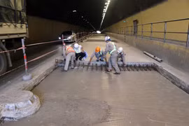 Hoàn thành việc sửa chữa, vận hành trở lại hầm Phước Tượng-Phú Gia