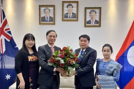 Thúc đẩy đoàn kết, gắn bó Việt-Lào nhân dịp Tết cổ truyền Bun Pi May