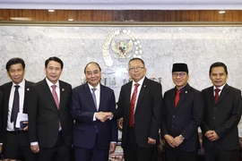 Chủ tịch nước hội kiến quyền Chủ tịch Lưỡng viện Indonessia