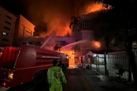 Cháy sòng bạc tại Campuchia, hàng chục người thương vong