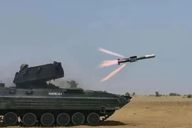 Ấn Độ phóng thử thành công tên lửa chống tăng dẫn đường bằng laser