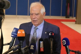 Đại diện cấp cao về chính sách an ninh và đối ngoại của EU Josef Borrell. (Ảnh: Ngọc Biên/TTXVN)