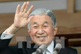 Nhà vua Nhật Bản Akihito. (Ảnh: TTXVN)