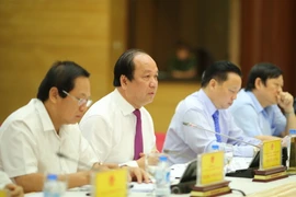 Bộ trưởng Mai Tiến Dũng. (Ảnh: Minh Sơn/Vietnam+)