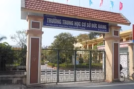 Trường Trung học Cơ sở Đức Giang.