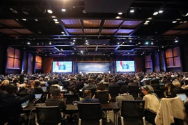 Quang cảnh lễ khai mạc COP27 ở Sharm El-Sheikh, Ai Cập. (Ảnh: THX/TTXVN)