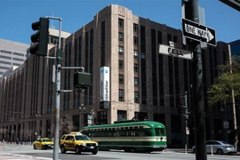 Trụ sở Twitter tại San Francisco, California, Mỹ. (Ảnh: AFP/TTXVN)