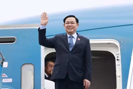 Chủ tịch Quốc hội Vương Đình Huệ lên đường thăm chính thức Australia và New Zealand. (Ảnh: Doãn Tấn/TTXVN)