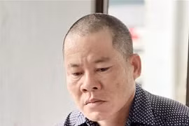 Bị can Trương Văn Ất tại cơ quan điều tra. Ảnh: TTXVN phát