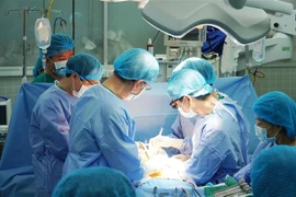 Các bác sỹ Bệnh viện Chợ Rẫy Thành phố Hồ Chí Minh. (Ảnh minh họa: TTXVN phát)