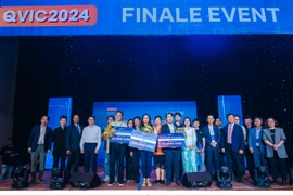 Các đội thi xuất sắc giành giải thưởng cuộc thi ở mùa 4 năm 2024. (Ảnh: QVIC 2024)