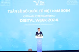 Tuần lễ Số Quốc tế Việt Nam tại Quảng Ninh chính thức khai mạc. (Ảnh: PV/Vietnam+)