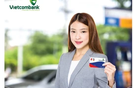 Thẻ trả trước xăng dầu Vietcombank Idemitsu Q8. (Nguồn: Vietcombank)
