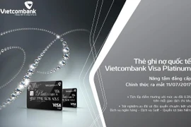 Ra mắt thẻ Ghi nợ quốc tế cao cấp Vietcombank Visa Platinum. (Nguồn: Vietcombank)