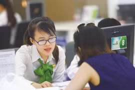 Giao dịch tại Vietcombank. (Nguồn: Vietcombank)