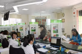 Giao dịch tại Vietcombank. (Nguồn: Vietcombank)