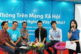 Tọa đàm “Tác động của Internet tới sự phát triển của kinh tế Việt Nam” (ẢNh: Trung Hiền/Vietnam+)
