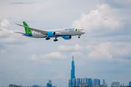 Bamboo Airways khôi phục và mở mới hàng loạt các đường bay quốc tế. (Ảnh: CTV/Vietnam+)