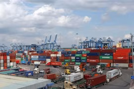 Quang cảnh cảng Cát Lái, Thành phố Hồ Chí Minh. (Ảnh: Tiến Lực/TTXVN)