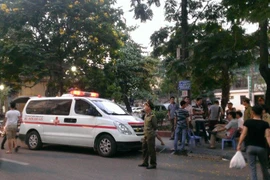 Hiện trường vụ việc (Ảnh: Võ Phương/Vietnam+)