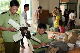 Bắc Giang: Bắt giữ nhiều vụ vận chuyển hàng hóa không rõ nguồn gốc