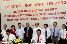 Thí điểm cho vay vốn nông nghiệp ứng dụng công nghệ cao