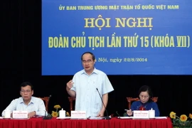 Nên tăng số người ngoài Đảng trong Ủy ban Trung ương Mặt trận Tổ quốc