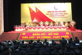 Quang cảnh Đại hội sáng 13/10. (Ảnh: Xuân Tư/TTXVN)