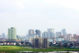 Một góc khu đô thị Mỹ Đình II, quận Nam Từ Liêm, Hà Nội. (Ảnh: Tuấn Anh/TTXVN)