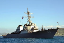Tàu USS Laboon (DDG 58) của Mỹ. (Ảnh minh họa. Nguồn: AFP/TTXVN)