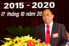 Ông Nguyễn Văn Du, Bí thư Tỉnh ủy Bắc Kạn khóa XI. (Ảnh: Nguyễn Trình/TTXVN)