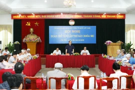 Toàn cảnh hội nghị. (Ảnh Nguyễn Dân/TTXVN)