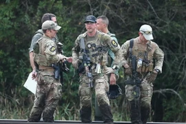 Cảnh sát Mỹ truy tìm các nghi phạm sát hại đồng nghiệp tại Fox Lake, Illinois ngày 1/9. (Nguồn: AFP/TTXVN)