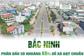 Bắc Ninh: Khoảng 65% số xã đạt chuẩn nông thôn mới vào năm 2030