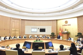 Hình ảnh Thủ tướng chủ trì phiên họp chuyên đề xây dựng pháp luật