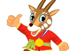 Sao La - linh vật chính thức của SEA Games 31 tại Việt Nam. (Ảnh: Ban tổ chức SEA Games 31)