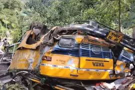 Hiện trường vụ tai nạn. (Nguồn: hindustantimes)