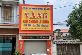 Tiệm vàng nơi xảy ra vụ việc. (Nguồn: tuoitre)