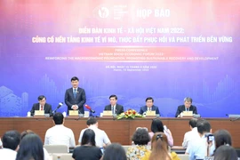 Quang cảnh buổi họp. (Ảnh: Minh Đức/TTXVN)